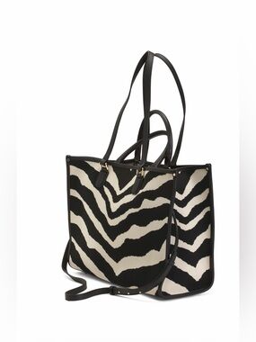 🖤 VIOLA CASTELLANI Made in Italy Tote with pouch